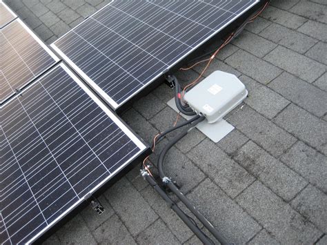 solar panel roof junction box